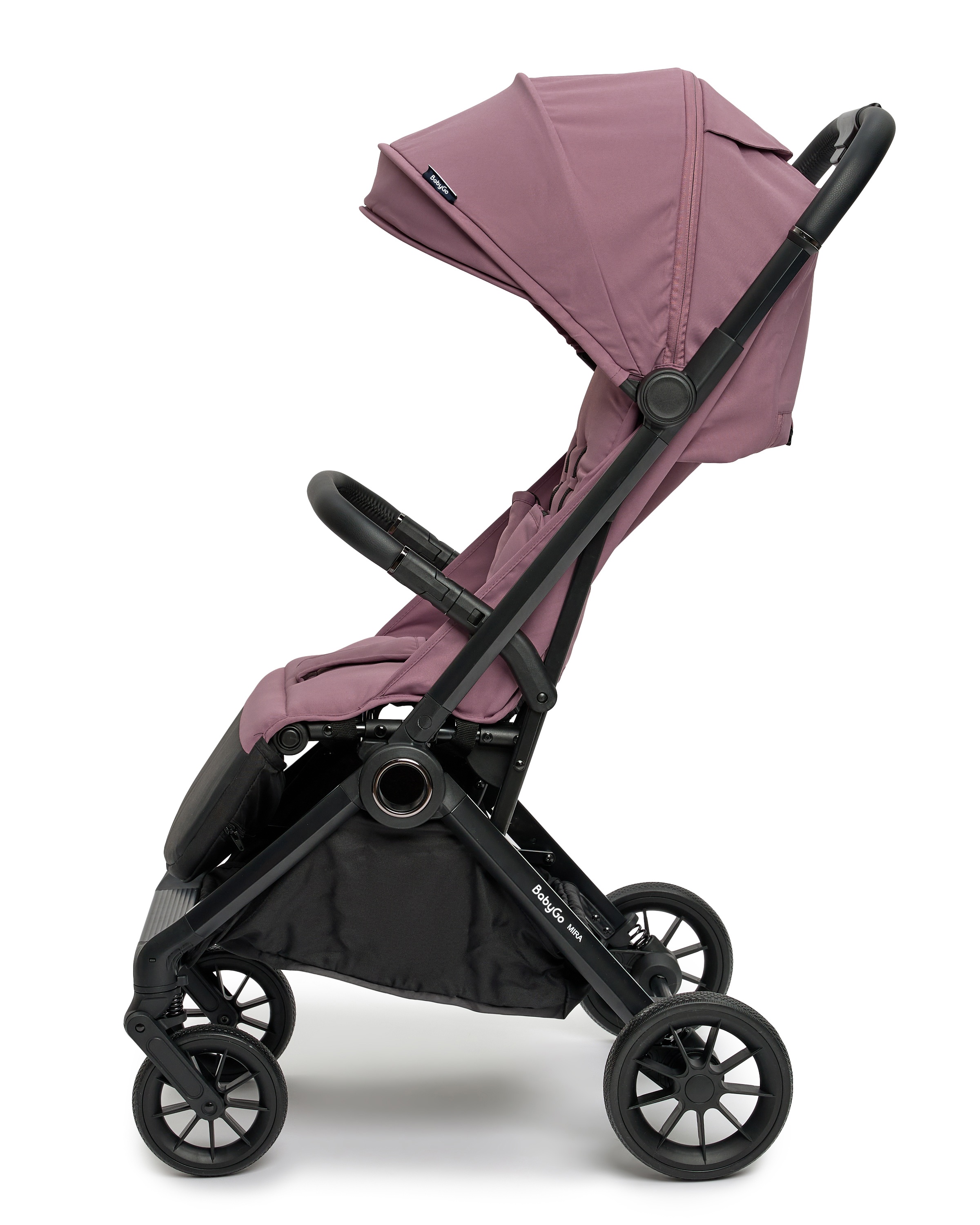 Коляска прогулочная BabyGo Mira New розовый - фото 12