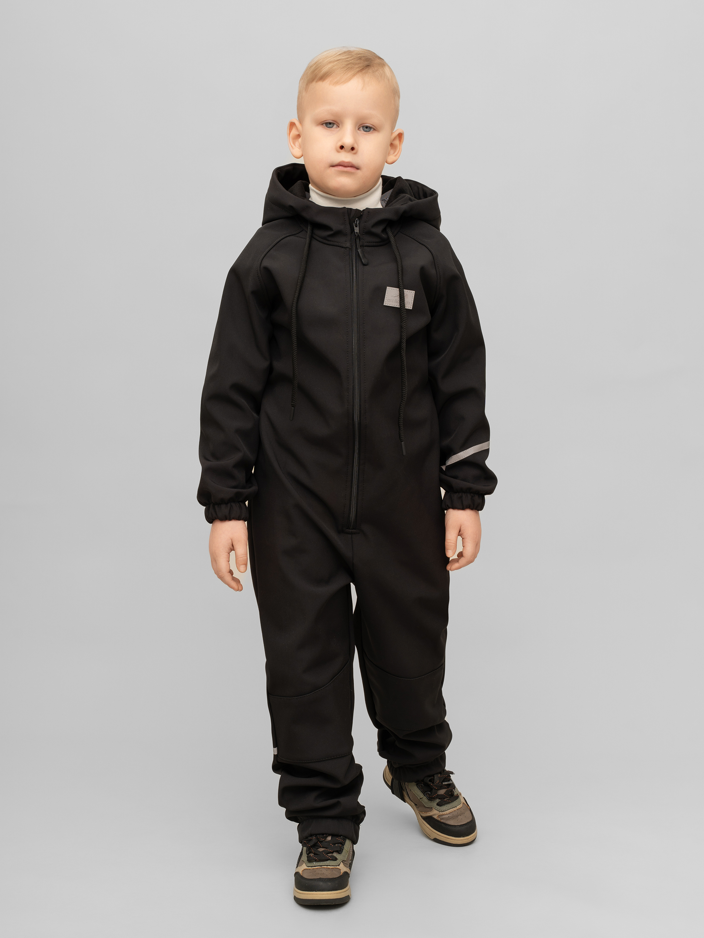 Комбинезон Arctic kids 30-043 черный - фото 25