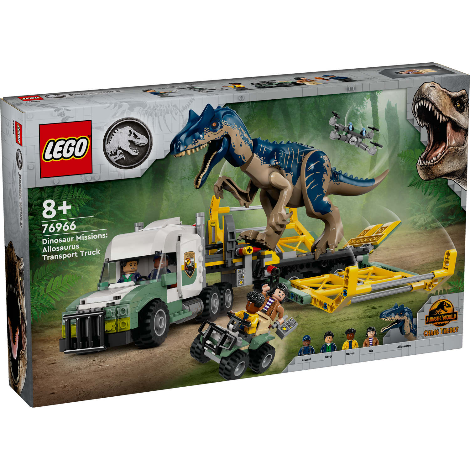 Конструктор LEGO Jurassic World Транспортный грузовик Аллозавр - фото 3