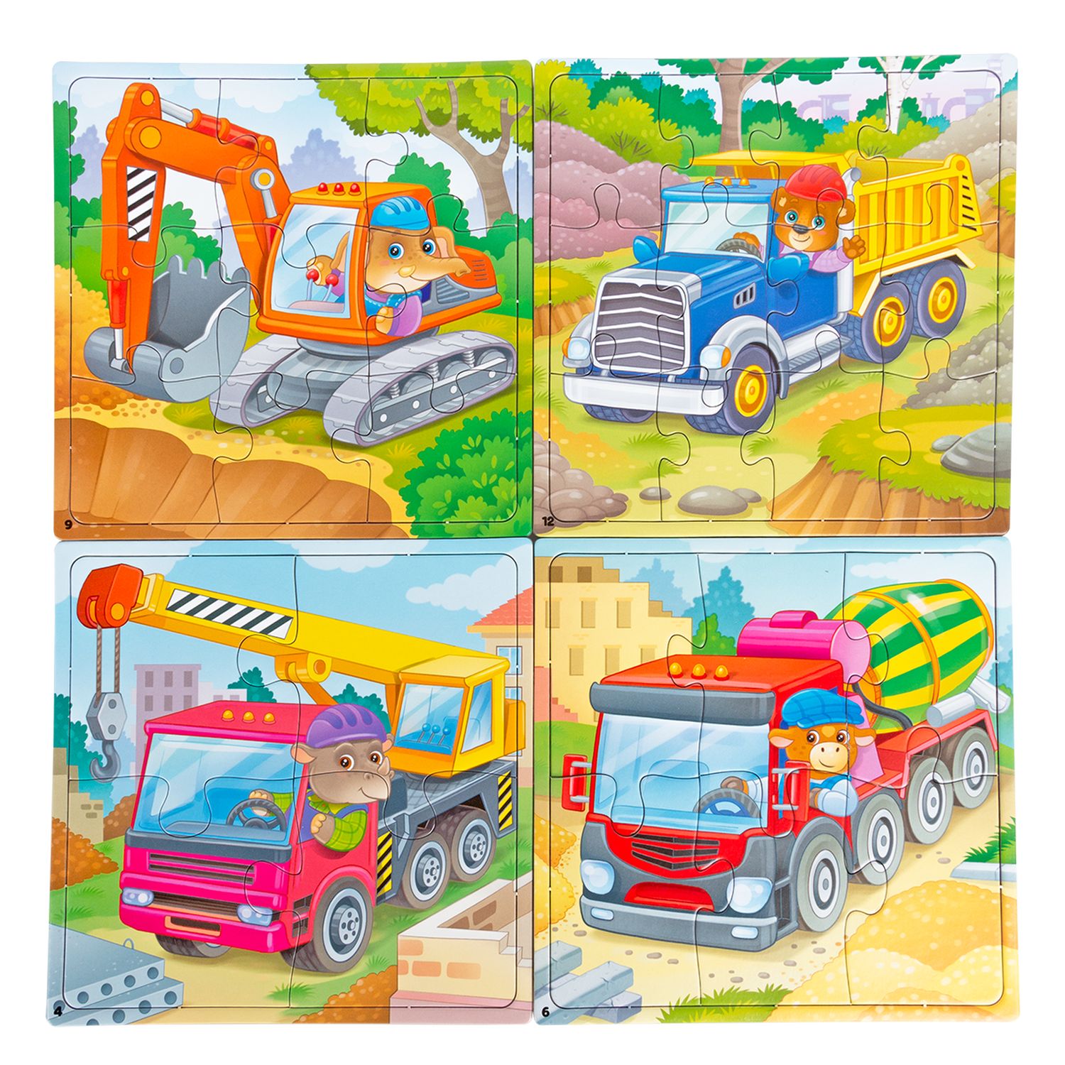 Игрушка KiddieArt пазл - фото 7