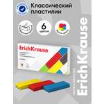 Пластилин ErichKrause Классический 6 цв.