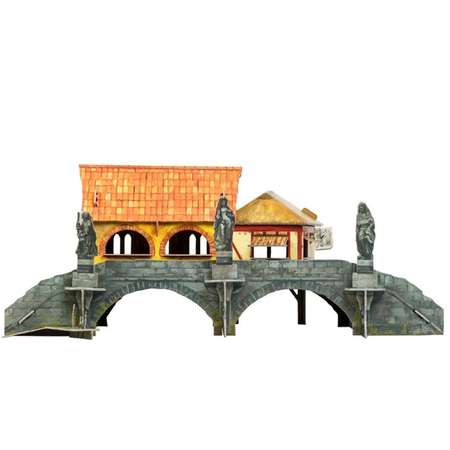 Игрушка из картона Умная бумага Торговый мост 537