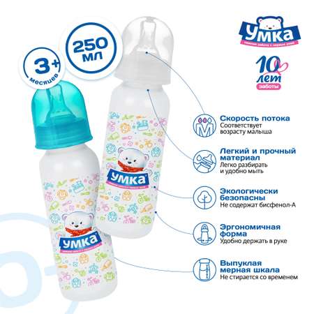 Бутылочка Умкa 250 мл