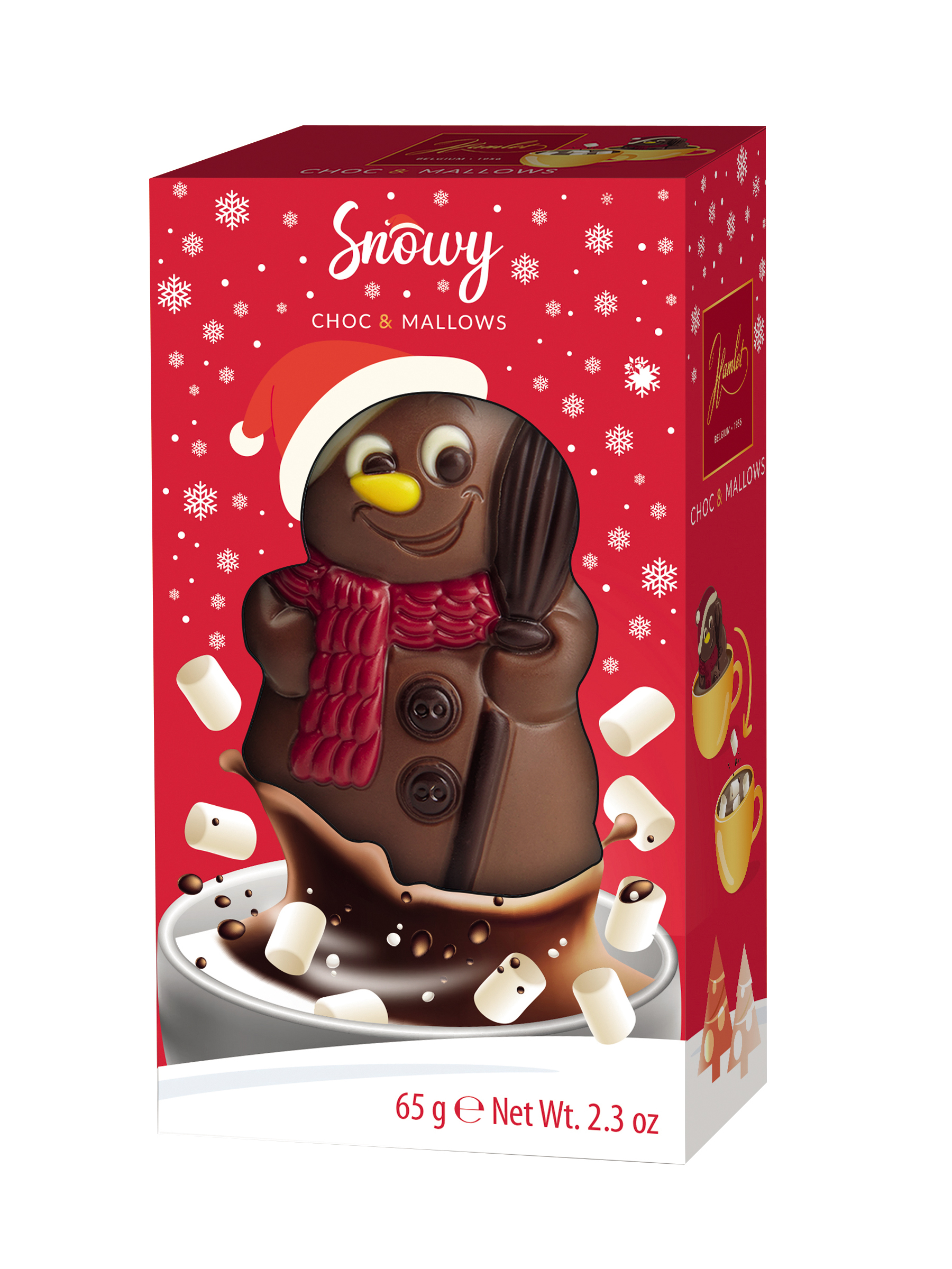 Шоколадная бомбочка Hamlet Снеговик - фото 1