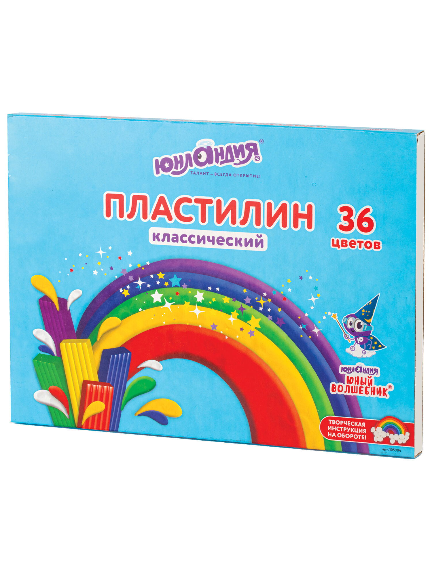 Пластилин Юнландия 36 цв. - фото 2