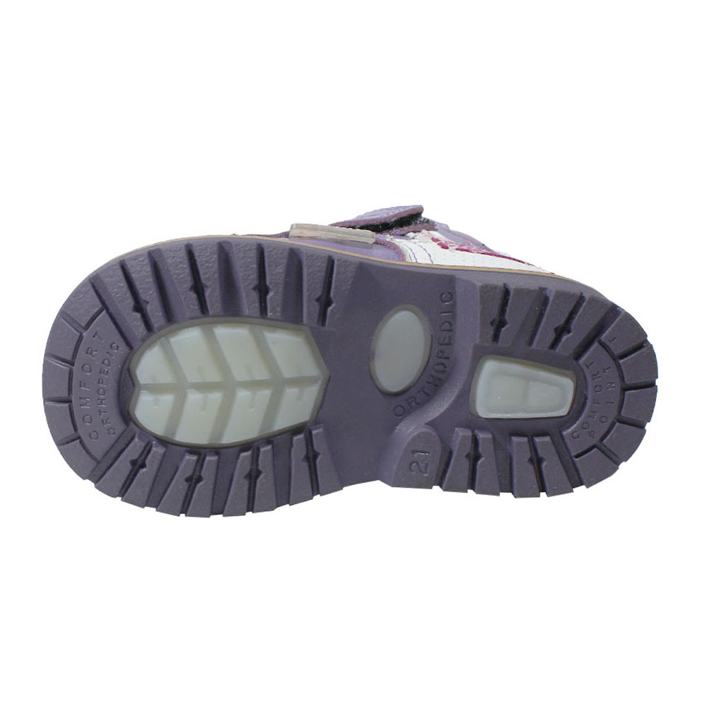 Ботинки Europen 208-013-SV EUROPEN Полуботинки для девочки, сиреневый - фото 5