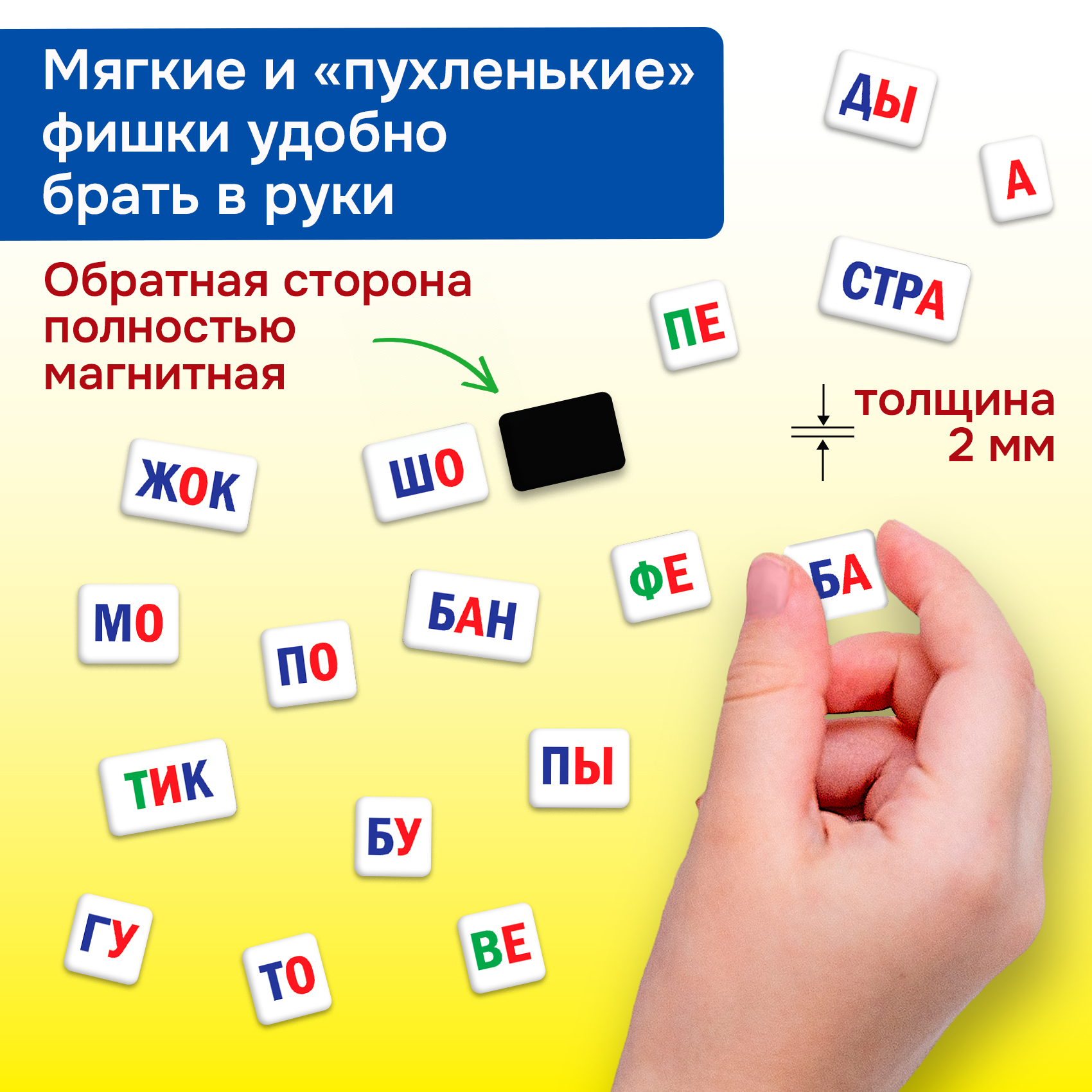 Настольная игра Дрофа-Медиа Учимся читать по слогам - фото 4