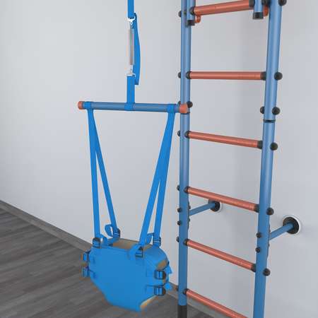 Детский спортивный комплекс Polini kids Sport Active комбинированный Лазурный