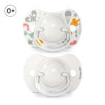 Пустышка Suavinex силикон ортодонтическая от 0 мес. 2 шт.