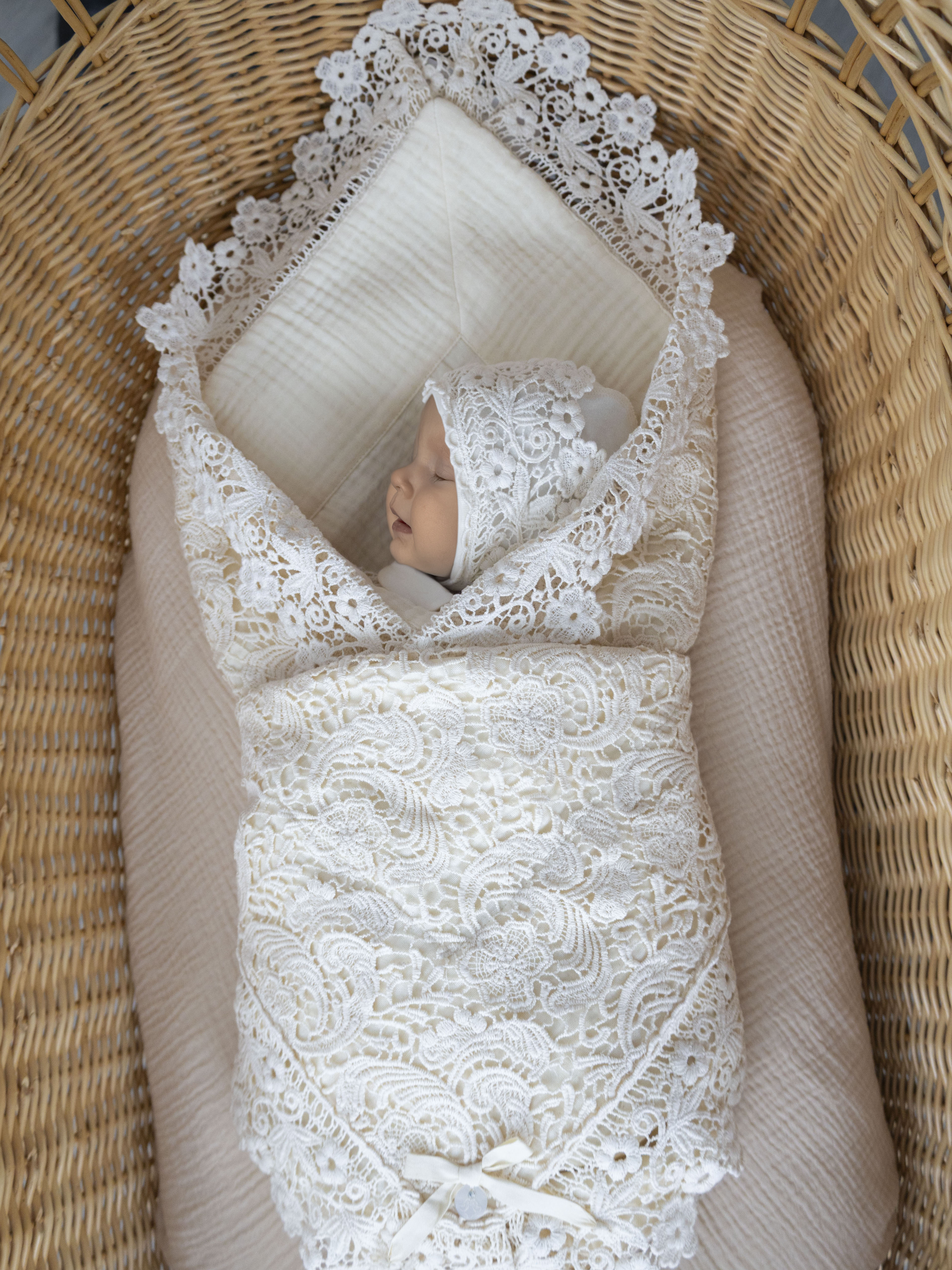 Плед НаследникЪ Выжанова плед на выписку 95 x 95 см хлопок - фото 4