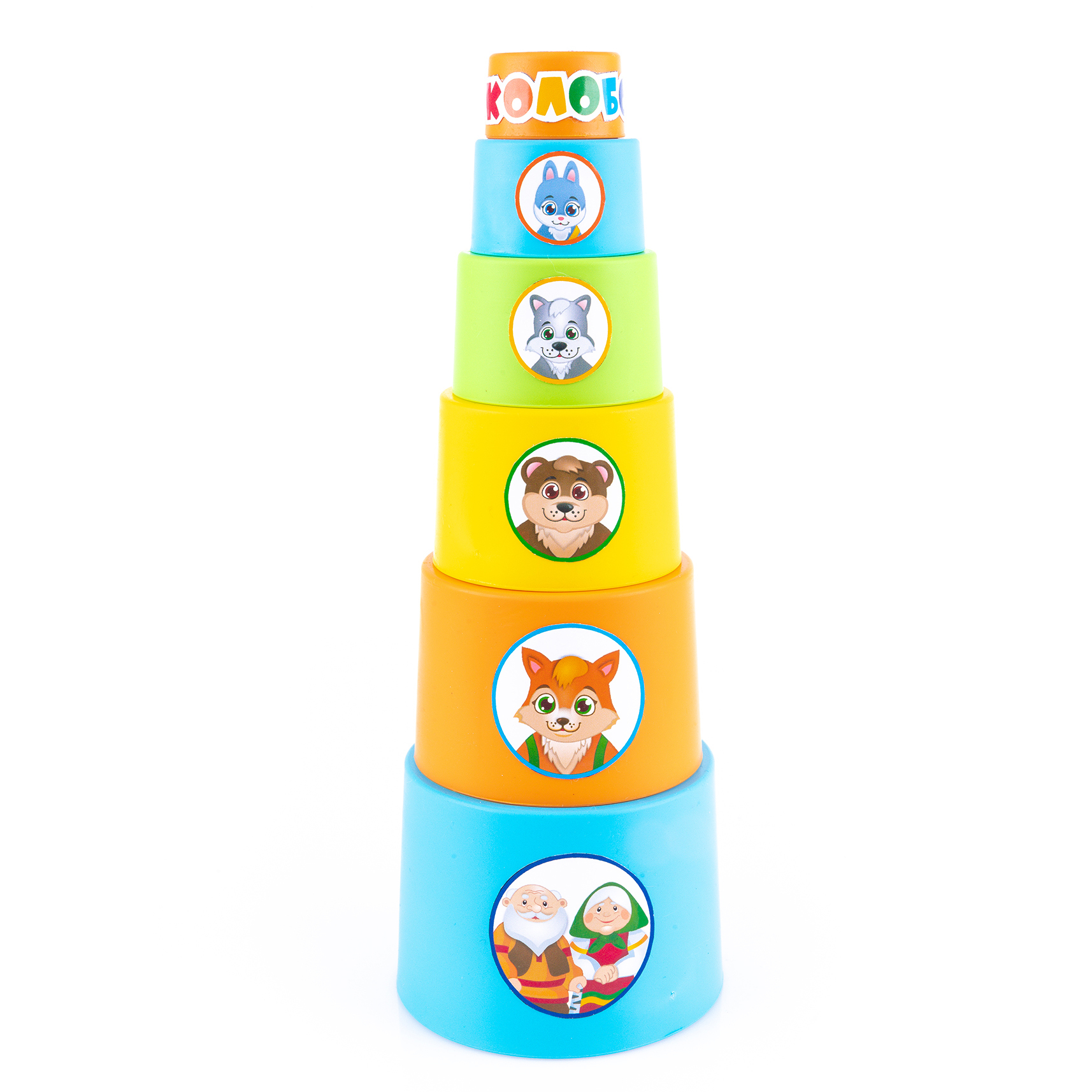 Игрушка КНОПА пирамидка - фото 1