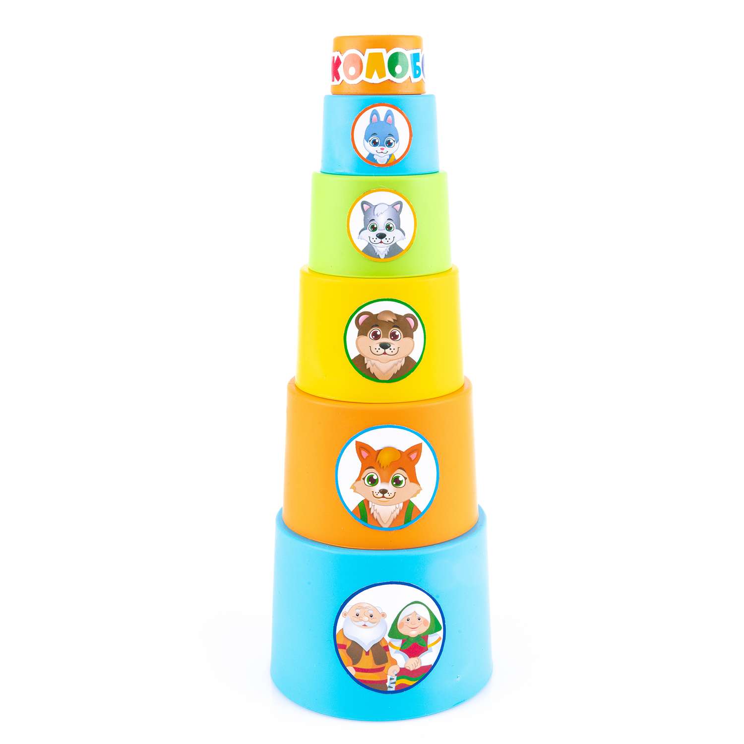 Игрушка КНОПА пирамидка - фото 1