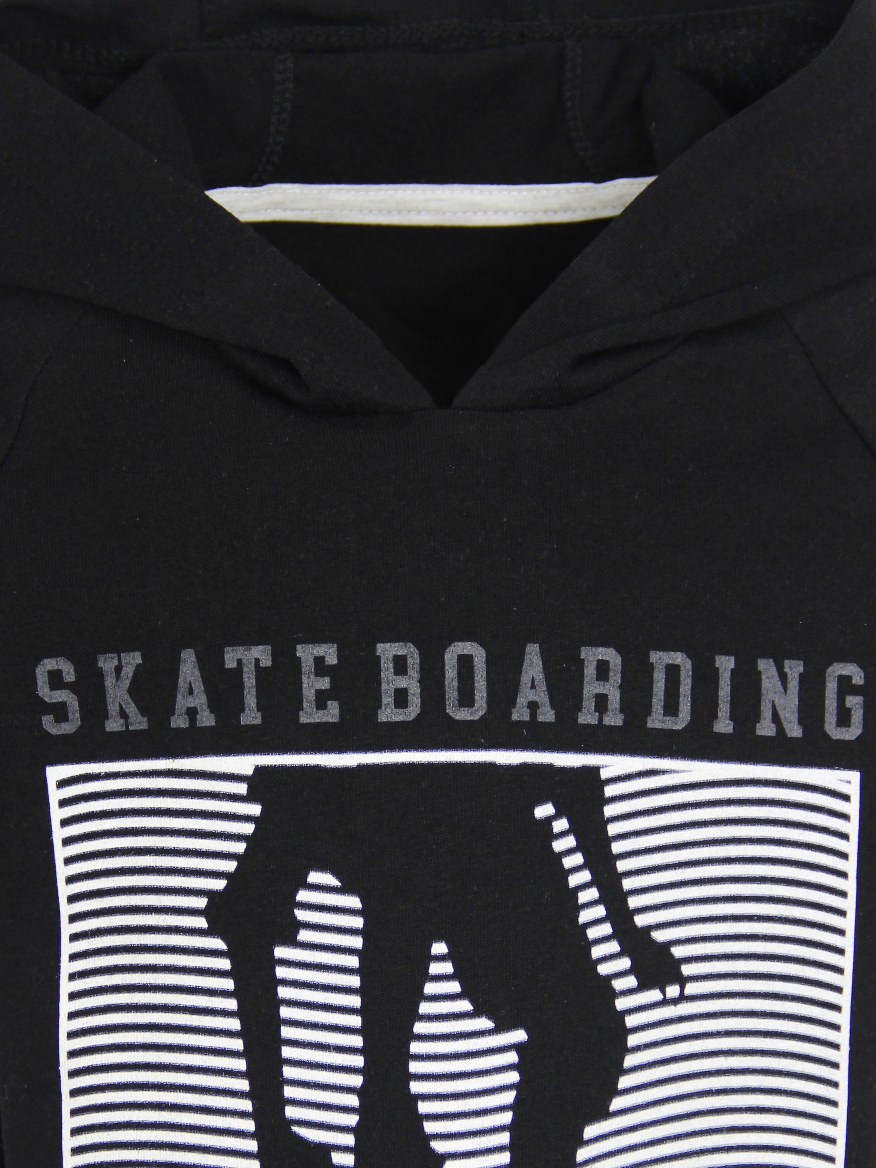 Худи ИНОВО GS1089/черный-серый - фото 3