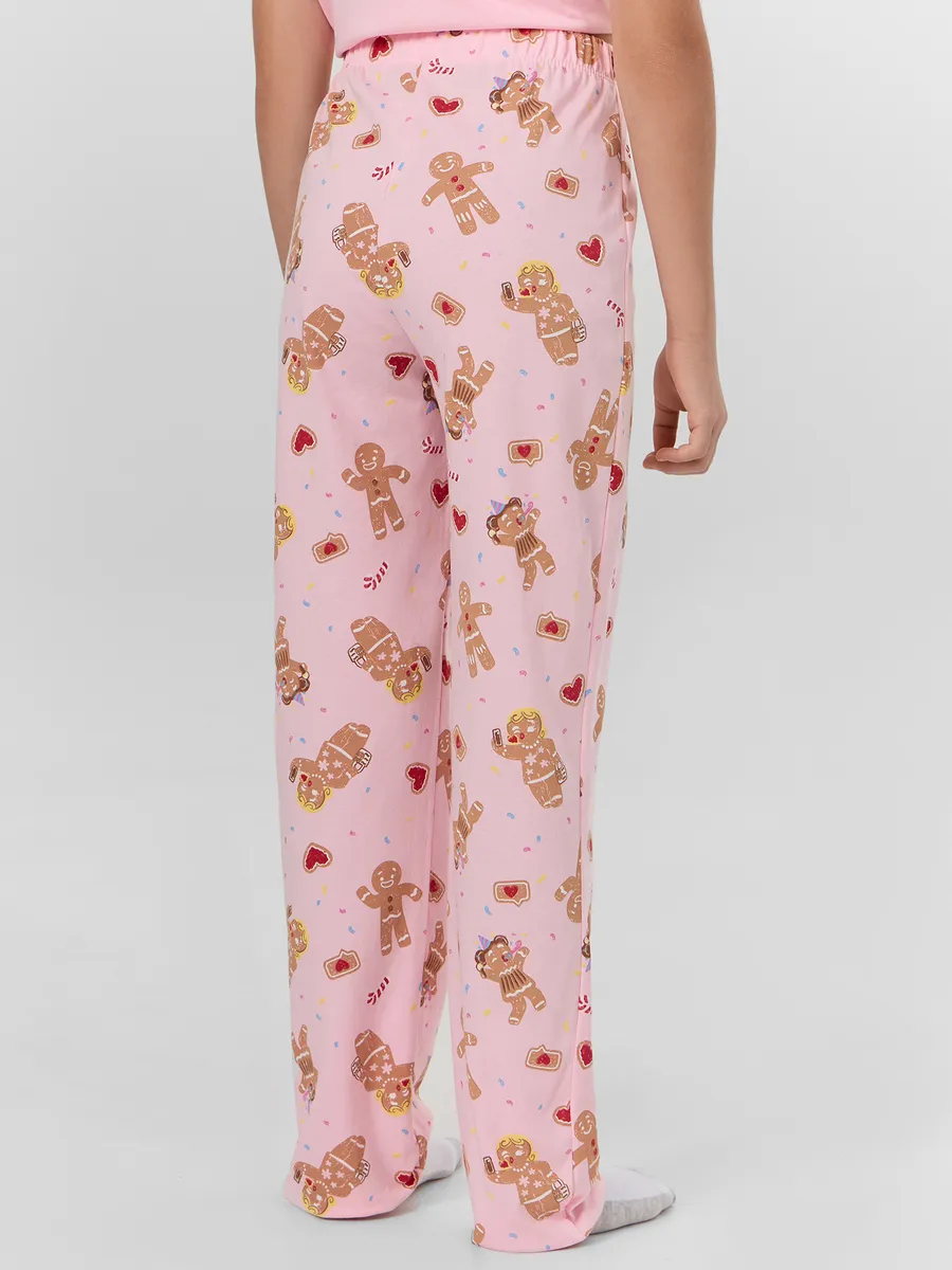 Пижама Mark Formelle (Марк Формэль) 567755/розовая сказка +печенье на розовом - фото 9