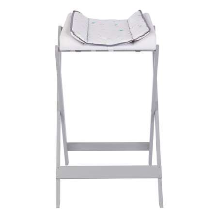 Столик пеленальный Polini kids Simple 1095 Звезды Серый