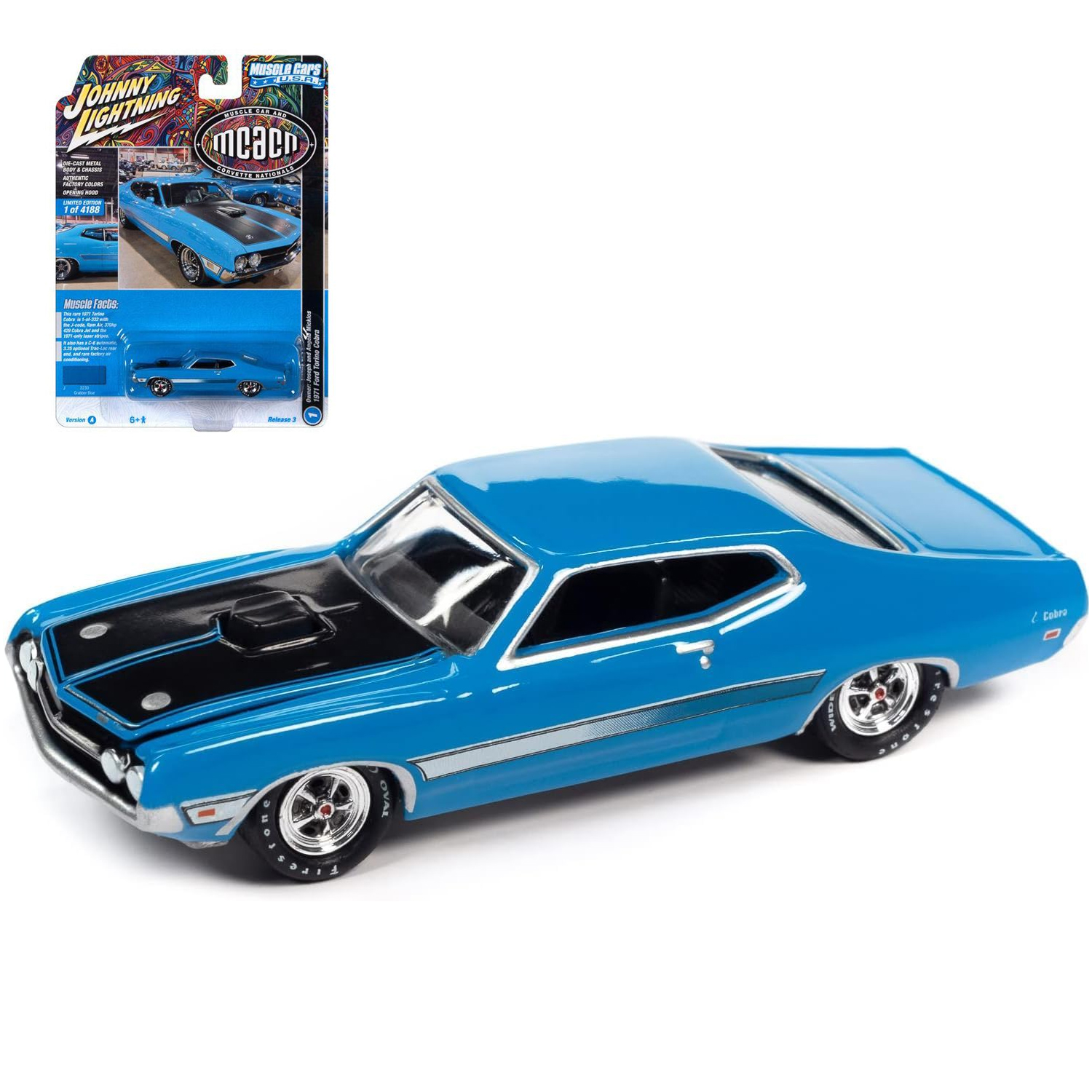 Автомобиль Johnny Lightning 1:64 JLMC031A-R3-N1 - фото 1