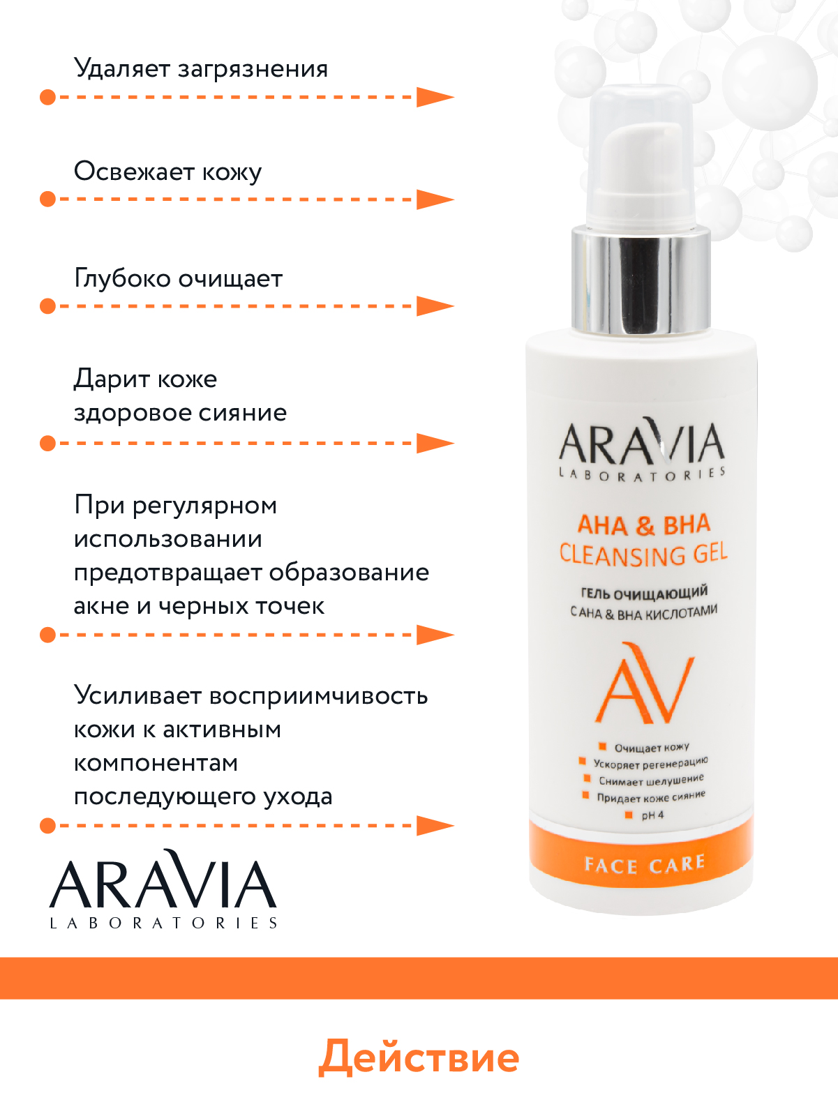 Гель ARAVIA Laboratories 150 мл - фото 4