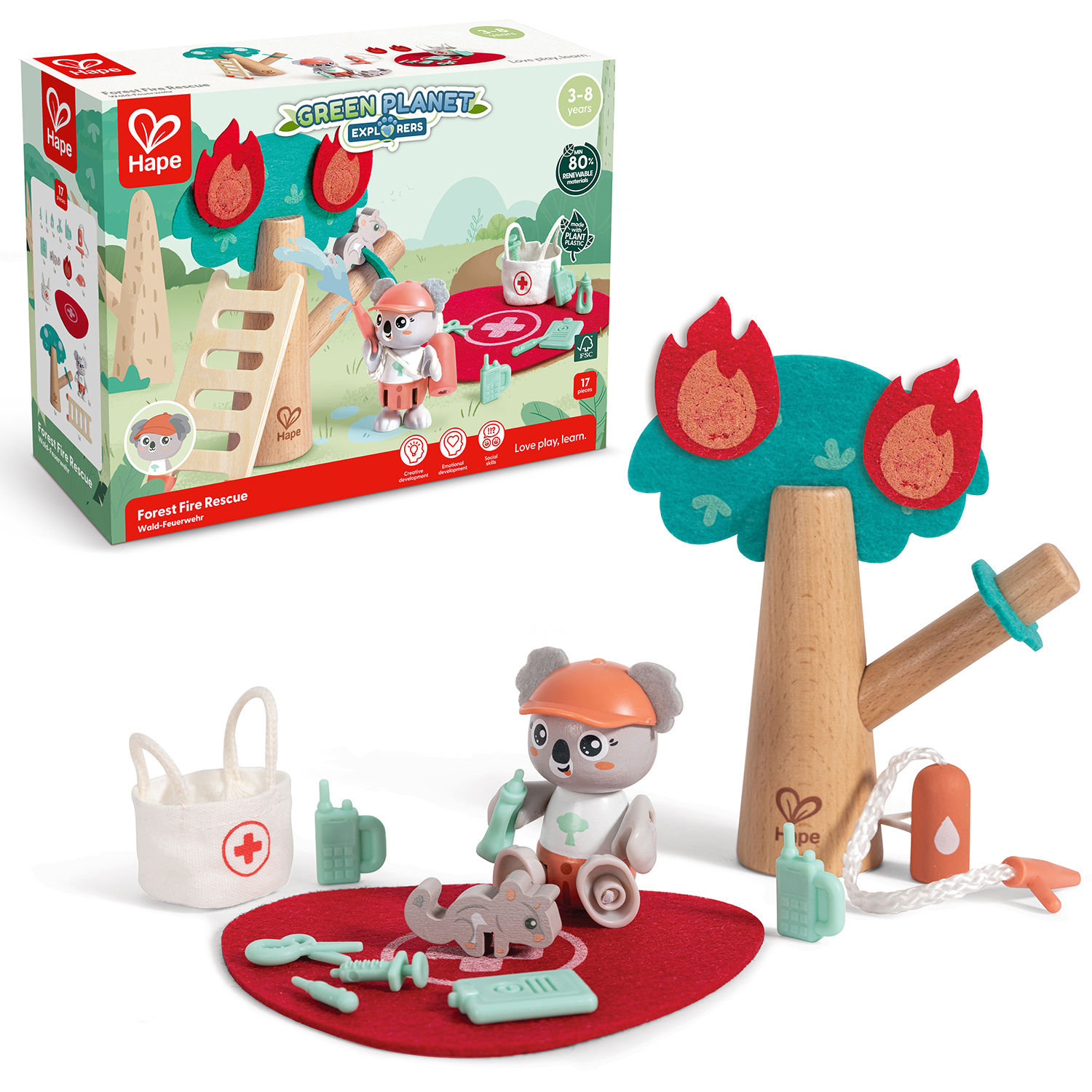 Игровой набор Hape Пожарная команда - фото 2