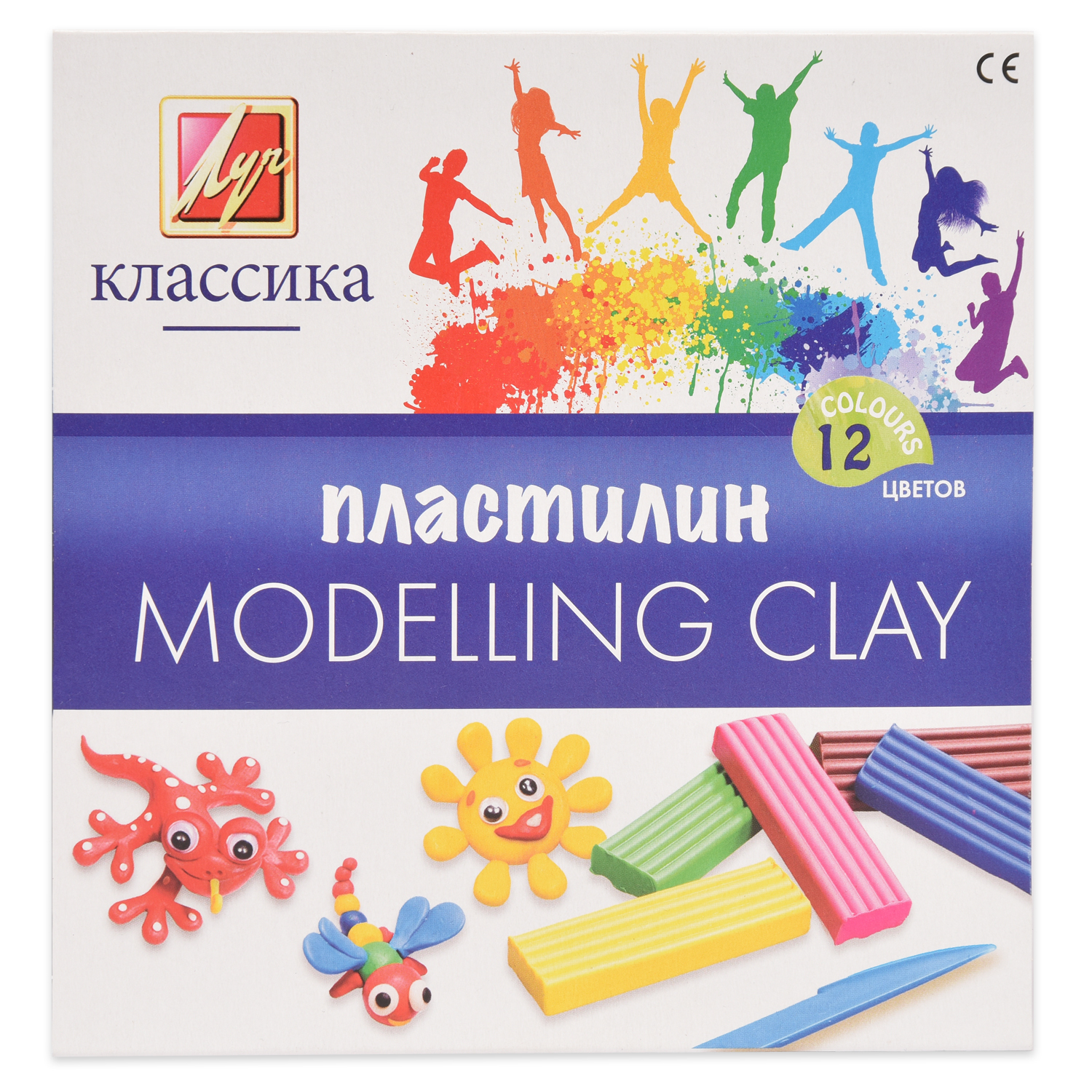 Пластилин Луч 12 цв. - фото 4