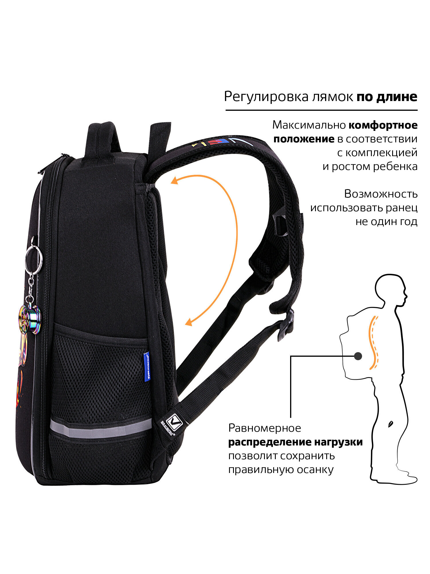 Рюкзак Brauberg - фото 5