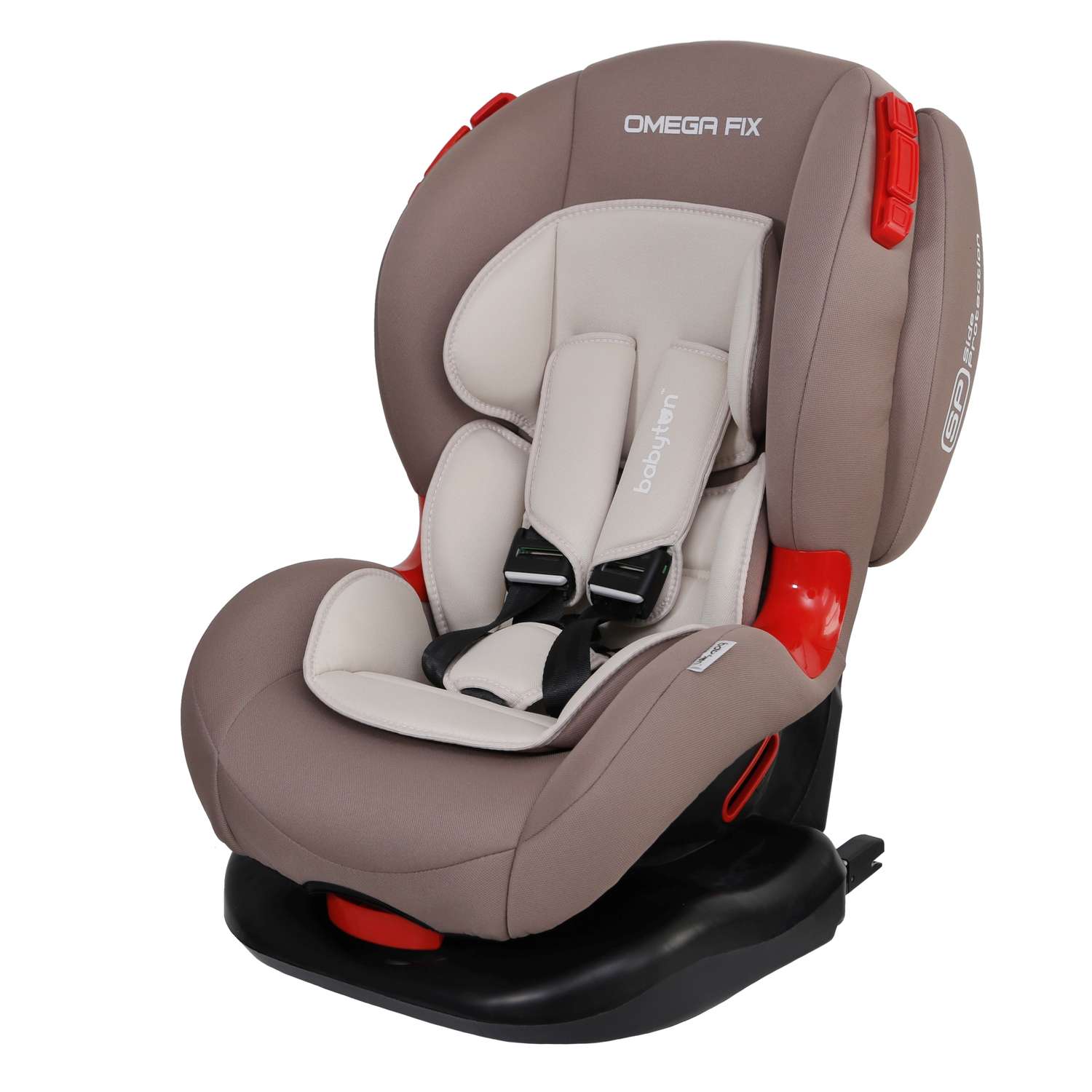 Автокресло Babyton Omega Fix Mokko Isofix 1/2 (9-25 кг) - фото 1