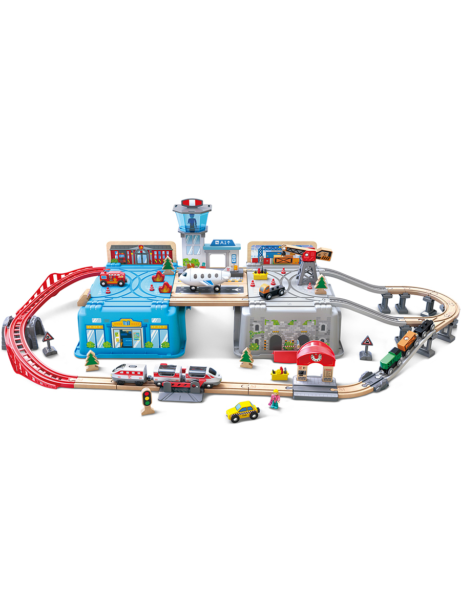 Набор железнодорожный Hape E3773_HP - фото 6