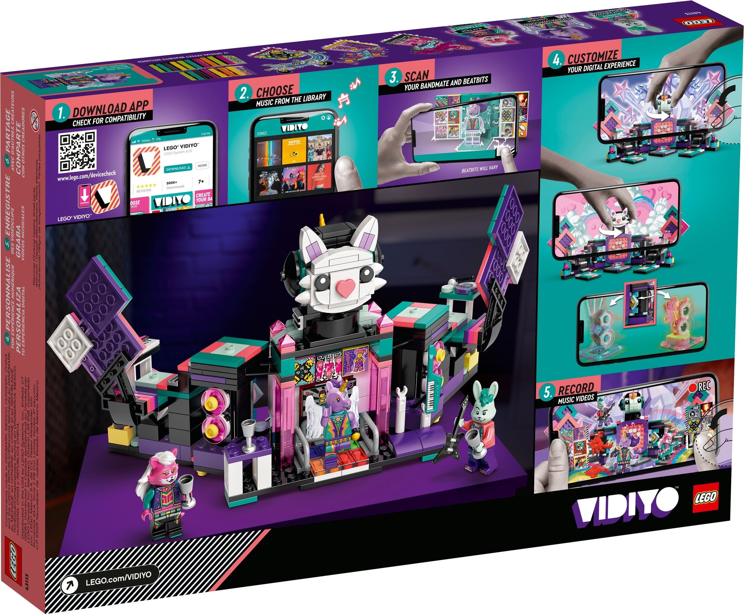 Конструктор LEGO VIDIYO 43113 514 дет. - фото 8