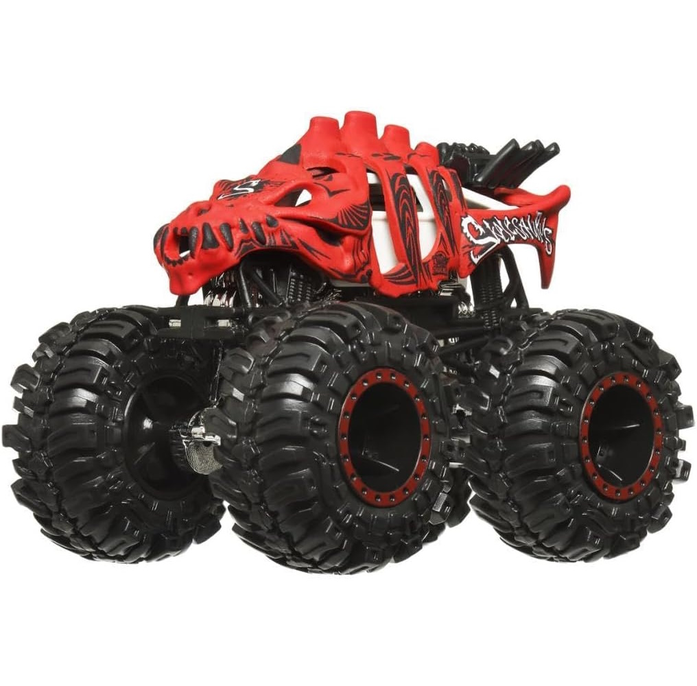 Игровой набор Hot Wheels Bone Shaker & Skelesaurus 1:64 FYJ64 - фото 6