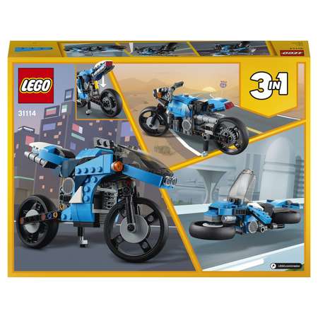 Конструктор LEGO Creator Супербайк блочный