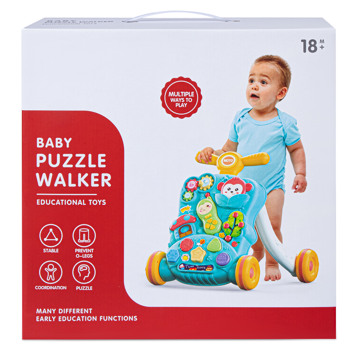 Ходунки Smart Baby Музыкальный бизиборд - фото 16