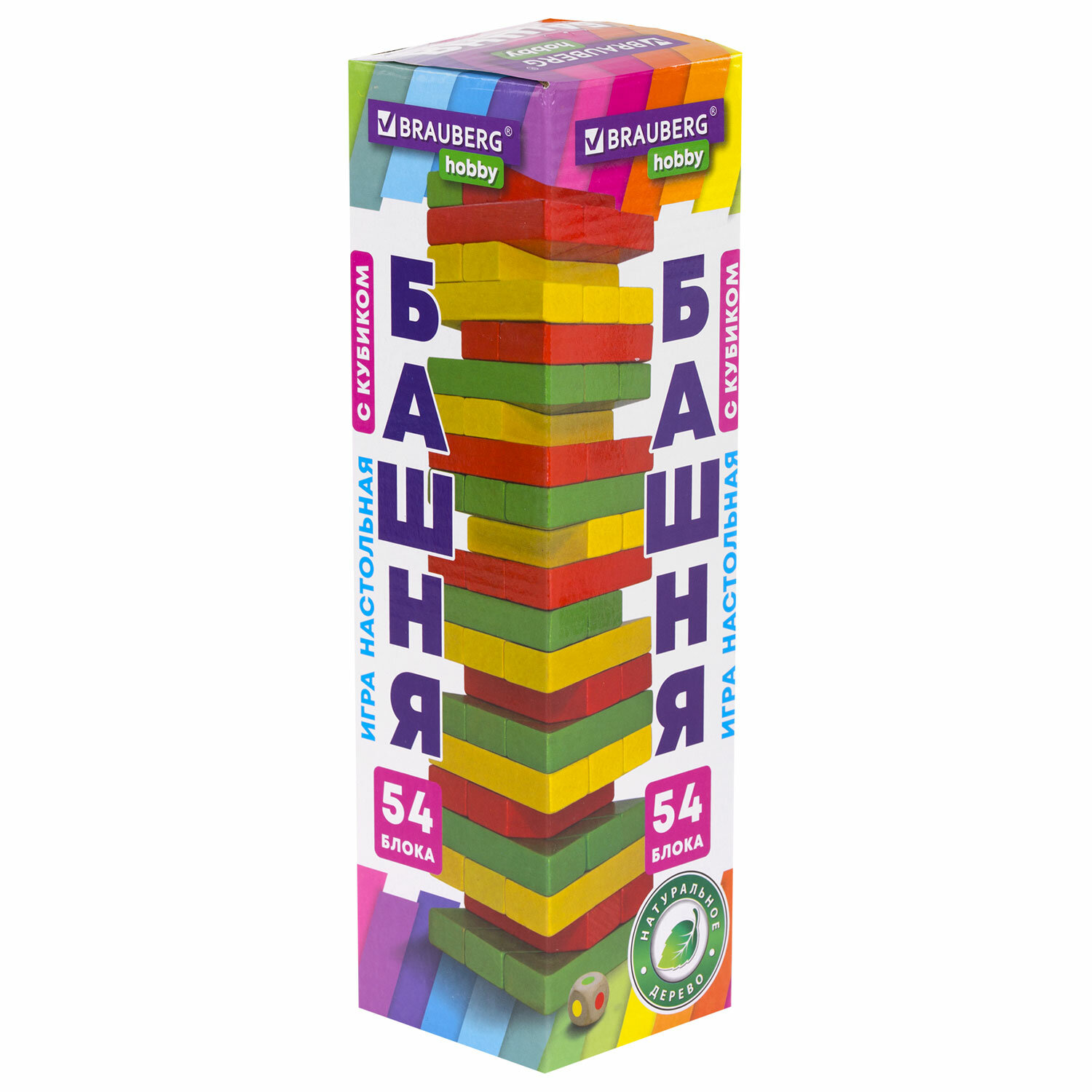 Настольная игра Brauberg Дженга - фото 10