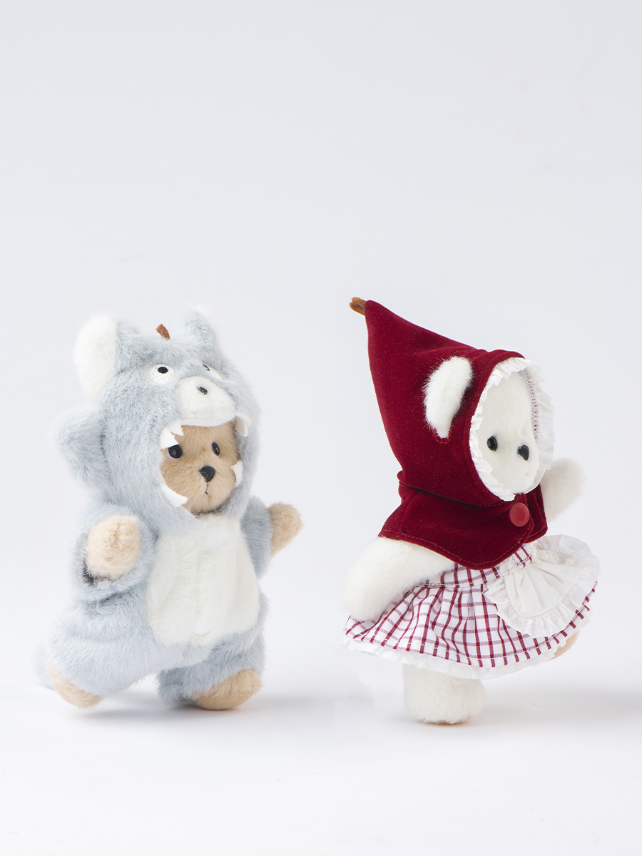 Мягкая игрушка TeddyTales Медведь Красная шапочка - фото 7