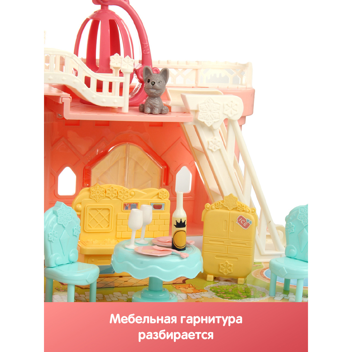 Домик для кукол Veld Co 39 см 132743 - фото 6
