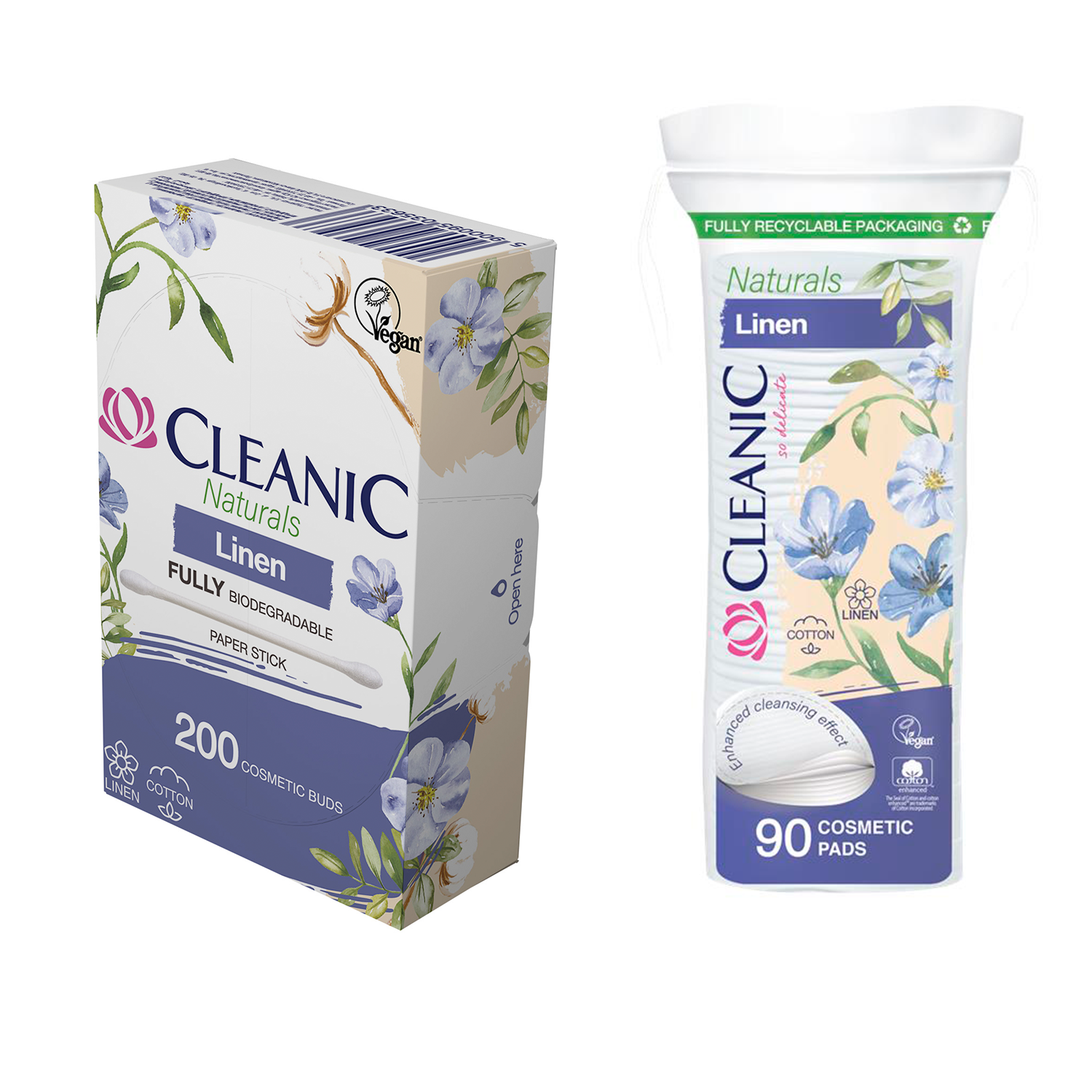 Ватные диски Cleanic 200 шт. - фото 2
