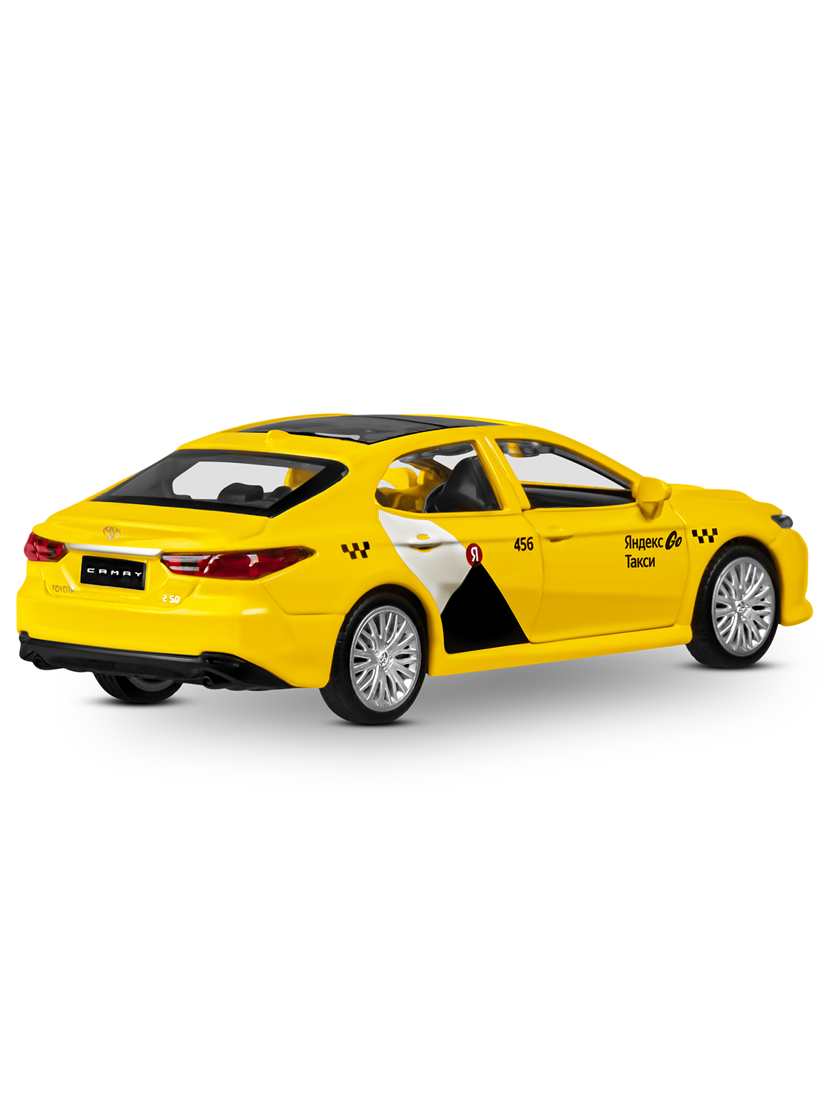 Автомобиль Яндекс GO Toyota Camry Такси 1:43 JB1251485 - фото 13