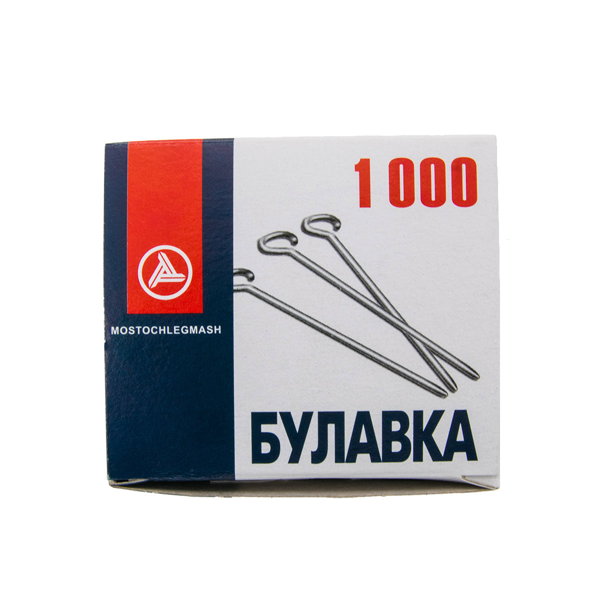 Булавки Mostochelegmash портновские с головкой - петлей для шитья и рукоделия БП1-30 1000 шт - фото 2