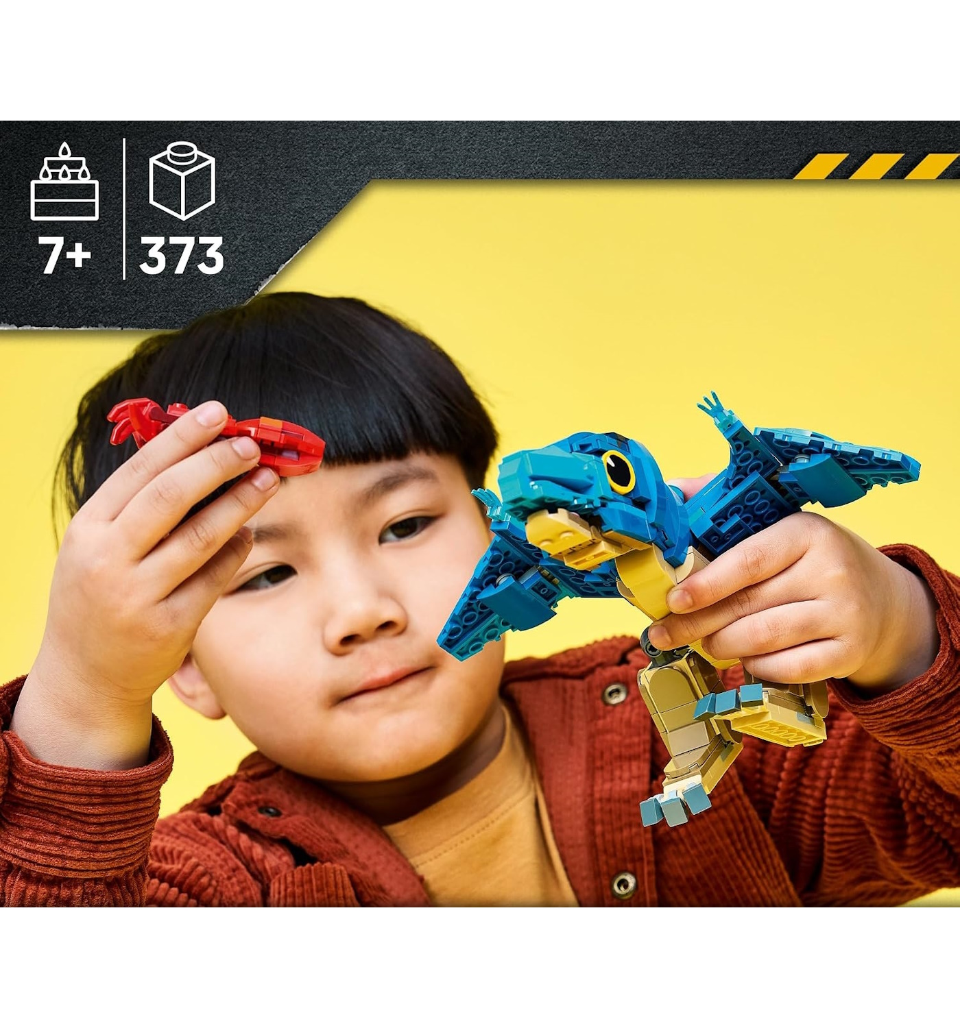 Конструктор LEGO Jurassic World Детёныш динозавра 373 дет. - фото 8