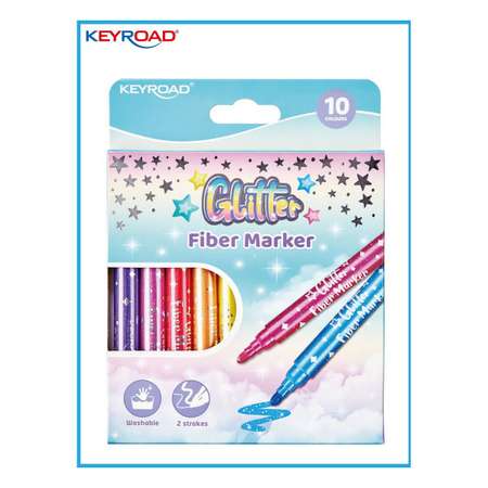 Фломастеры KEYROAD 10 цв.