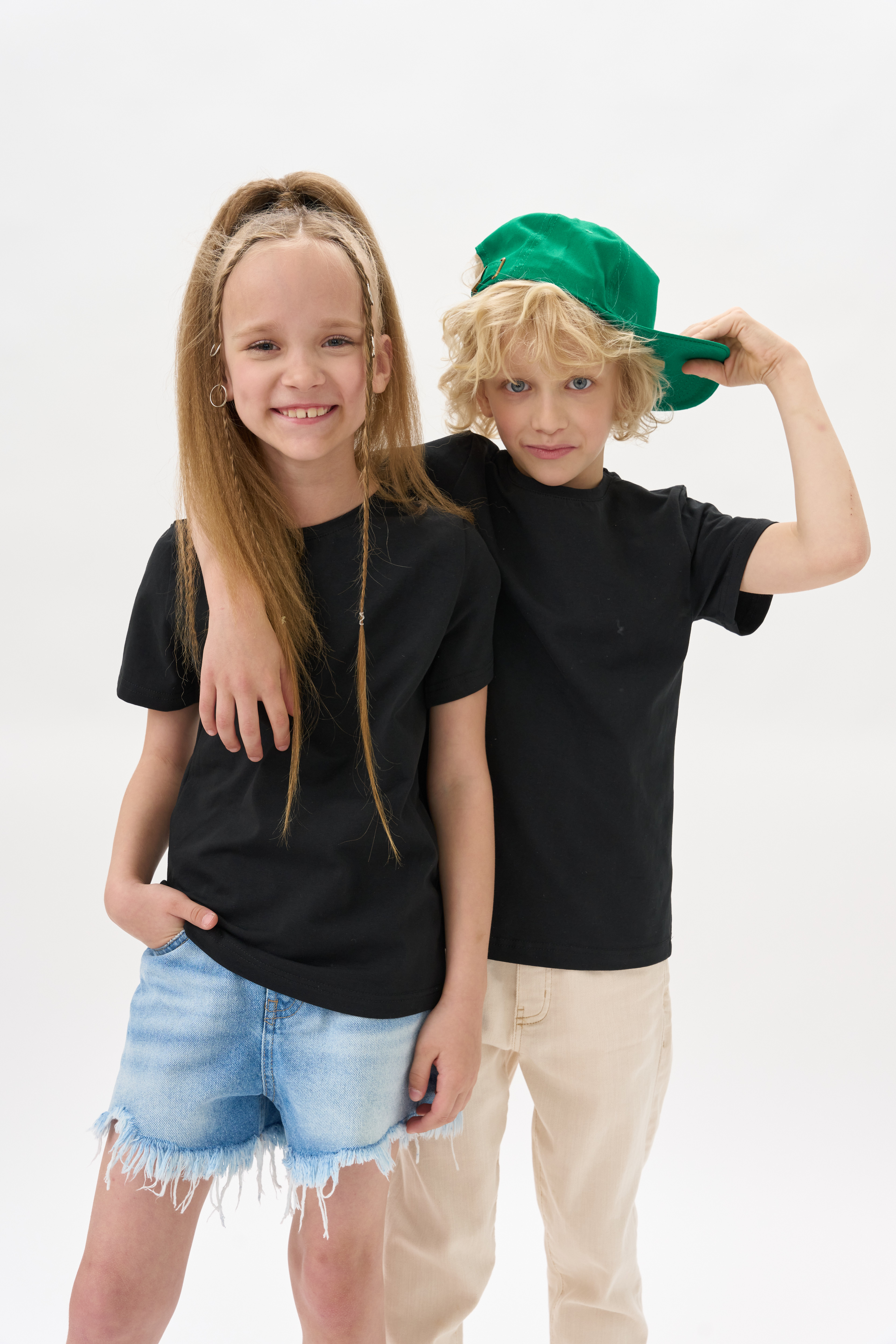 Футболка UZCOTTON UZ-F-K-EL/Черный - фото 2