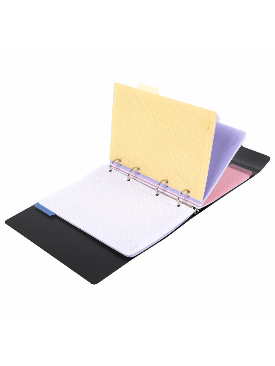 Тетрадь со сменным блоком Brauberg клетка 120 лист. - фото 10