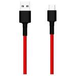 Кабель XIAOMI Mi Braided SJV4110GL Type-C - USB 1 м нейлоновая оплетка красный