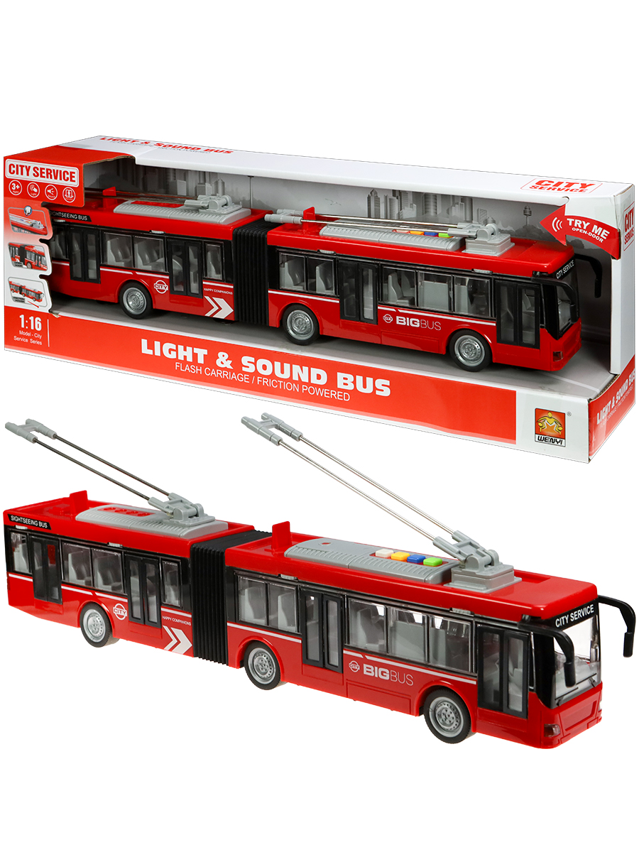 Троллейбус Рыжий кот 1:16 1964649 - фото 1