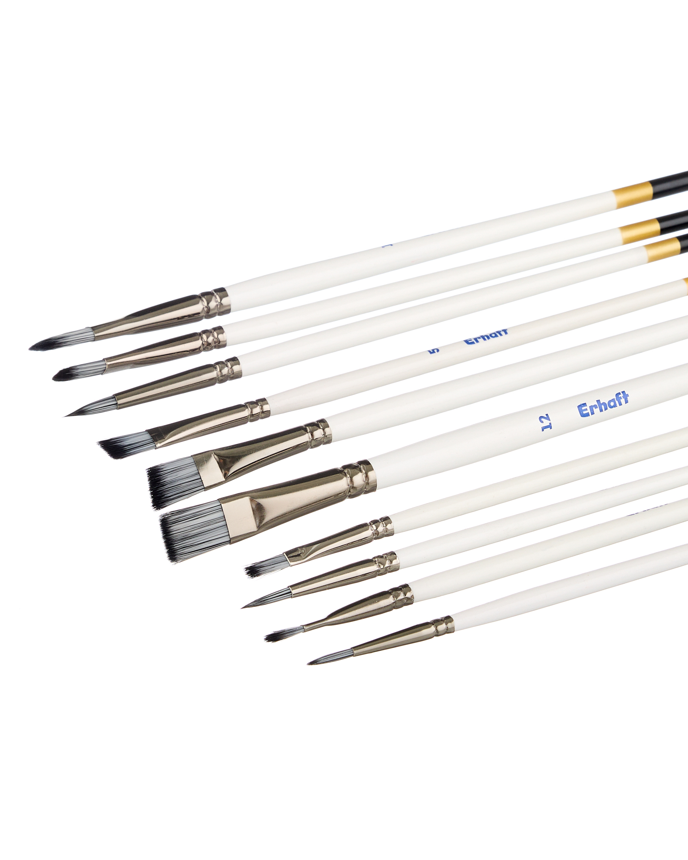 Кисть Erhaft 10 шт. (синтетика) - фото 3