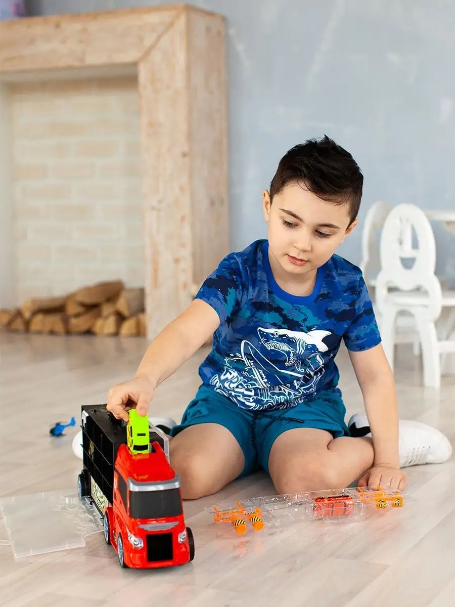 Автовоз Givito Мой город с тоннелем G205-018 - фото 4