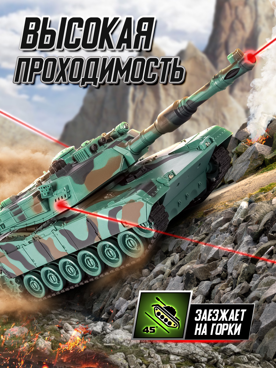 Танк РУ Mioshi Армия 1:28 - фото 4