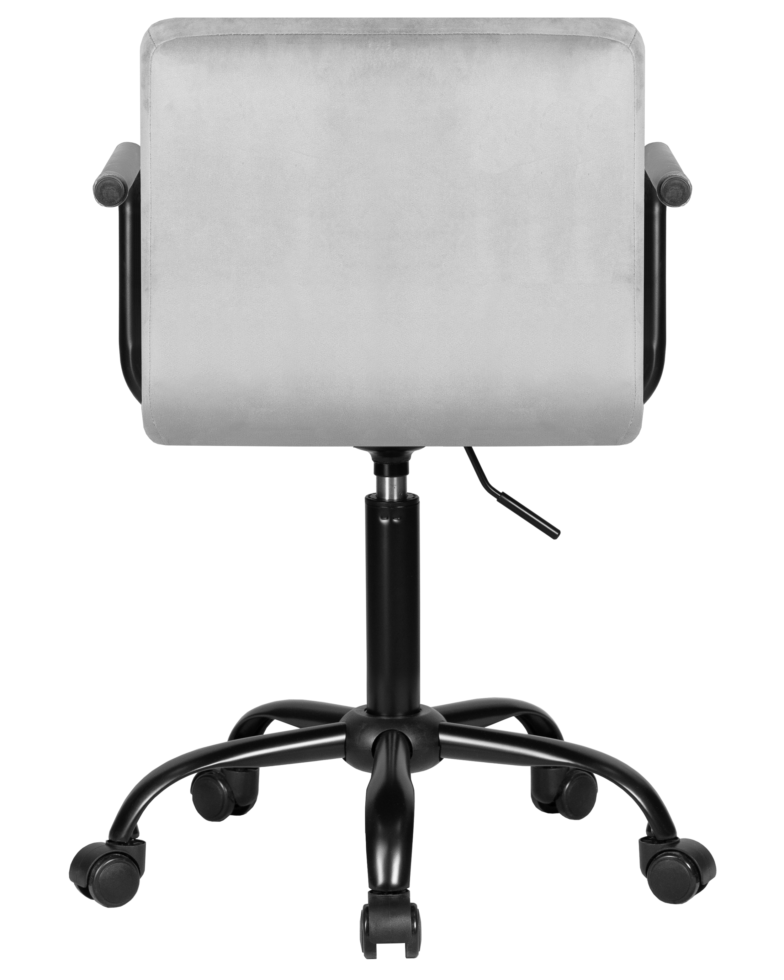 Офисное кресло DOBRIN серый велюр - фото 5