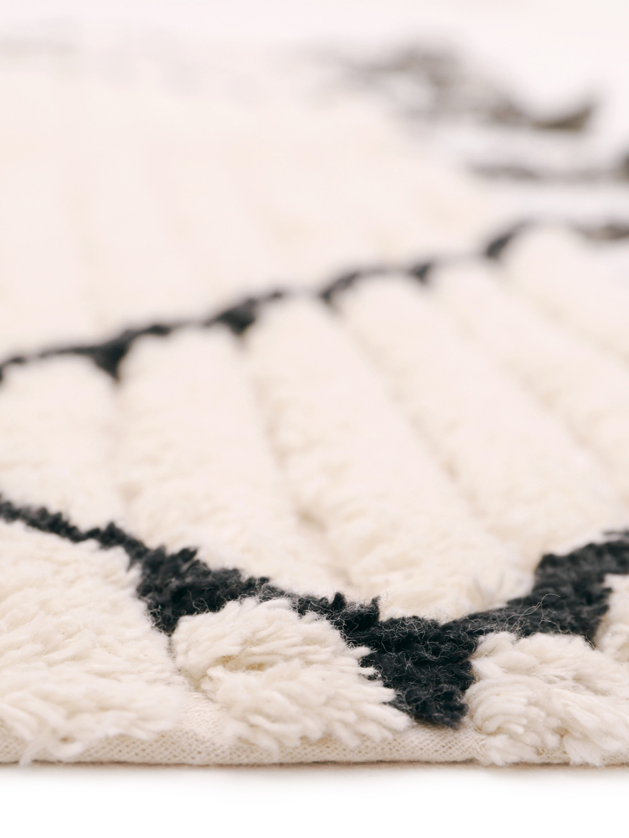 Ковёр Nattiot VIKTOR BLACK M 135 x 190 см - фото 3