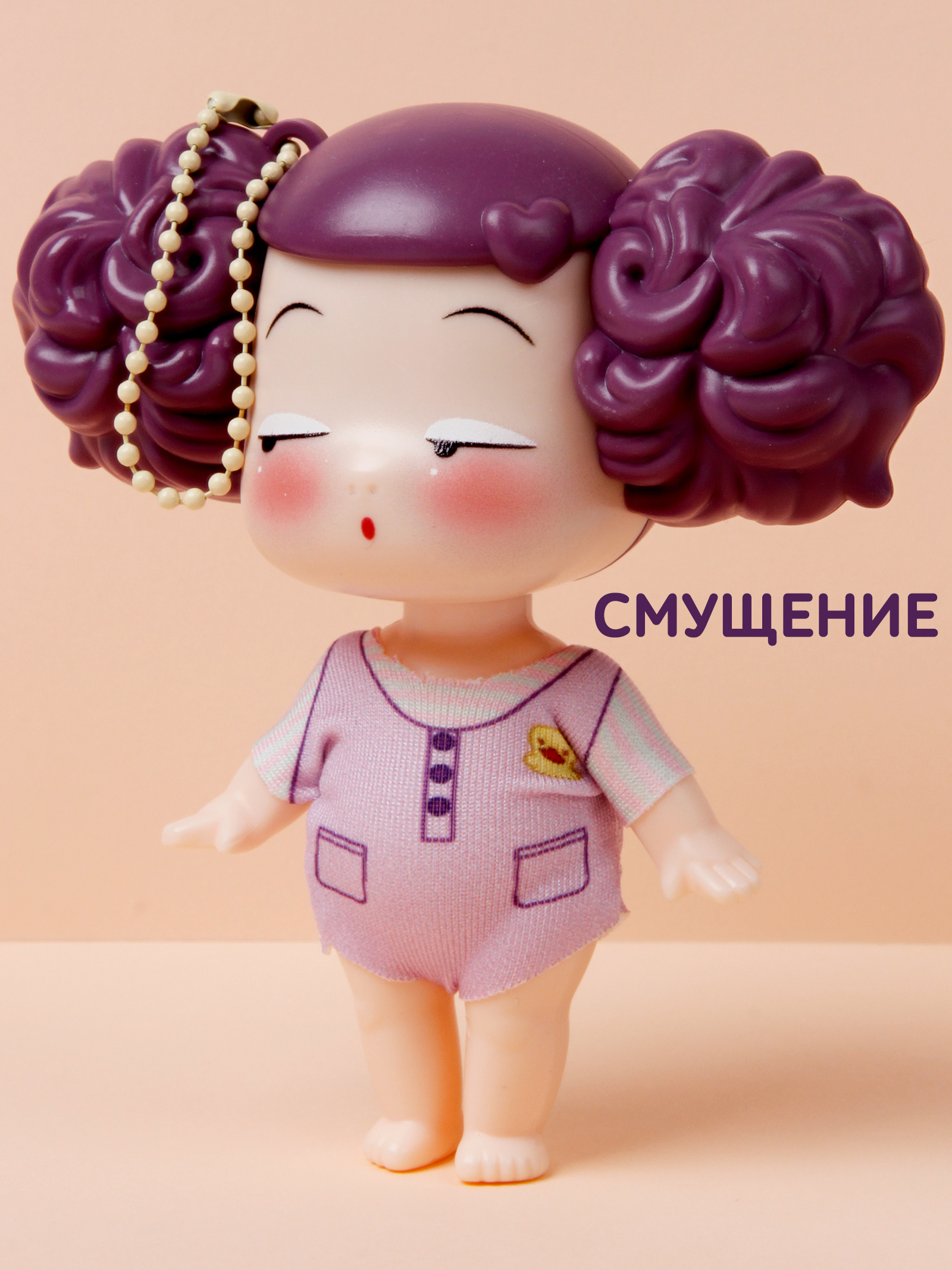 Кукла мини DDung для девочки Смущение высота 10 см FDE0910-9 - фото 1