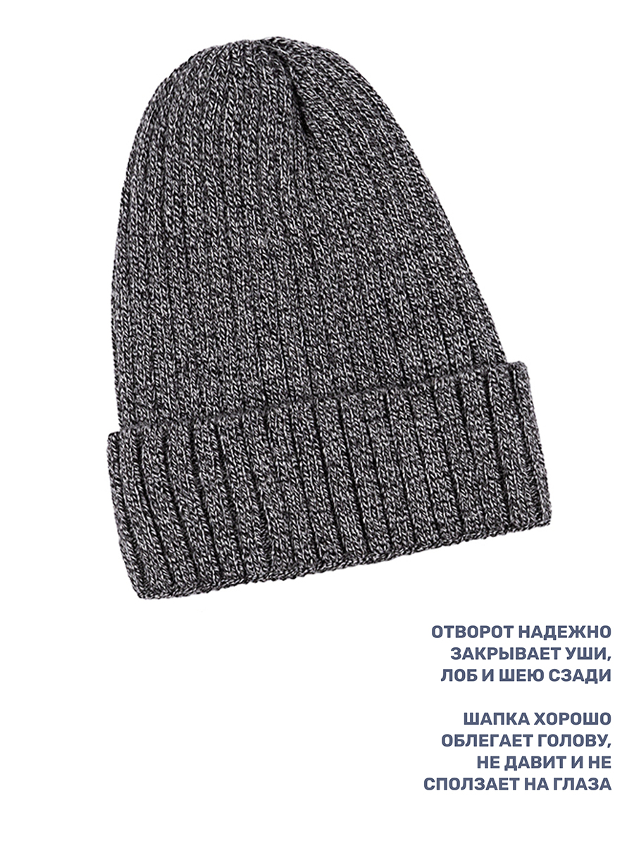 Шапка и снуд NIKASTYLE 12з16424мп антрацит - фото 5