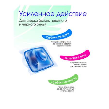 Капсулы для стирки Mipao универсальные LinYun 40 шт для цветного черного и белого белья